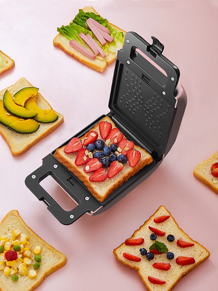 Meiling sand breakfast machine waffle toast toaster multifunctional household light food machine breakfast artifact