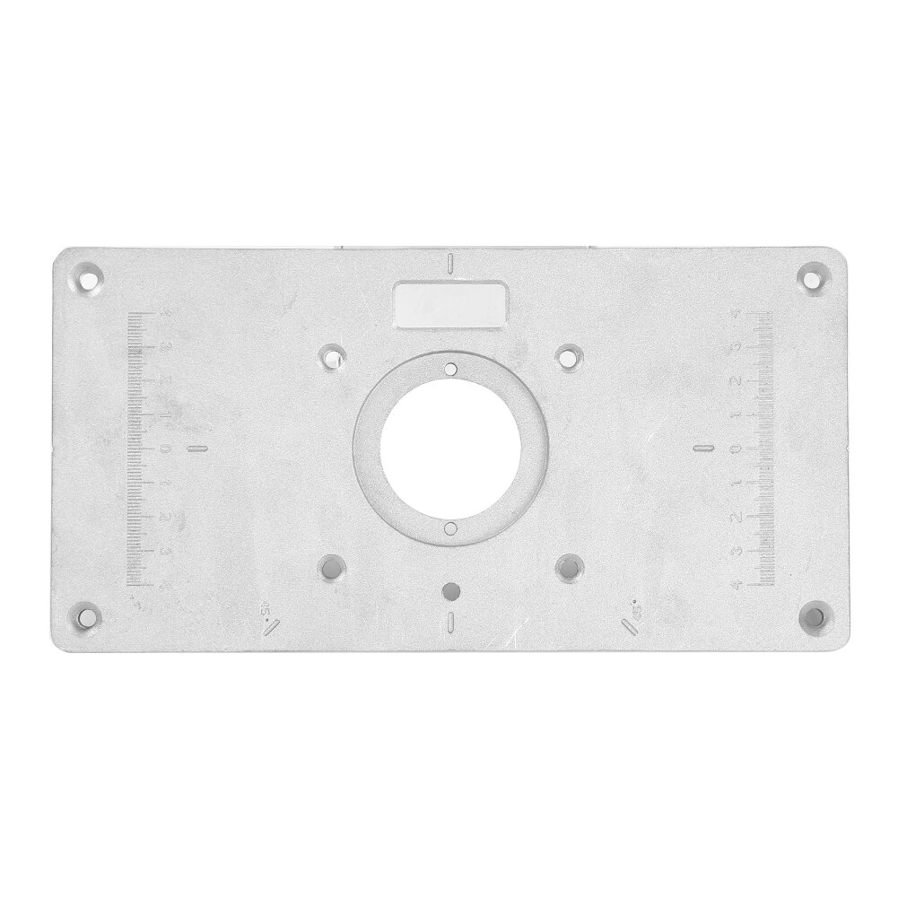 Woodworking Benches Trimmer Insert Plate Machine Easily Carrying Milling Aluminium Router Table Lightweight Gadgets