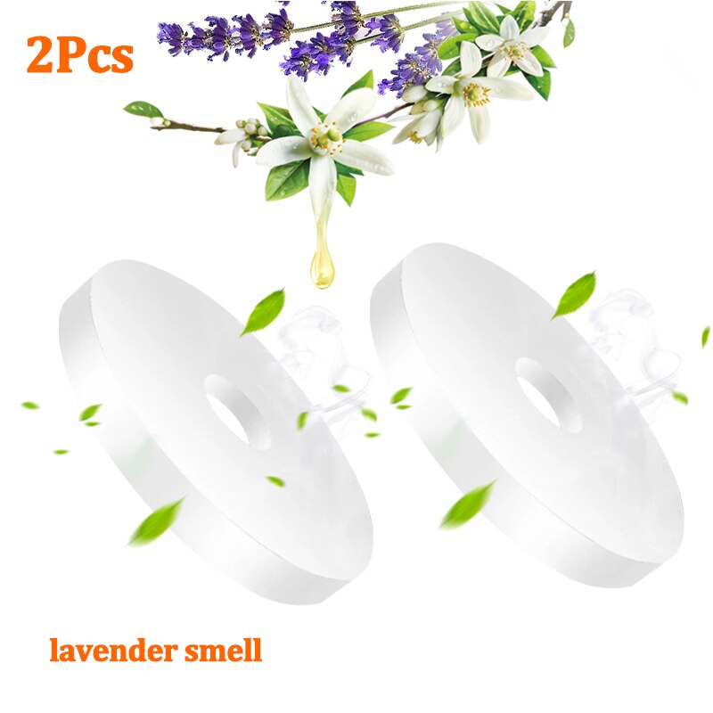 Auto Luchtverfrisser Solar Auto Parfum Geur Auto Rotatie Auto-Stijl Auto Aromatherapie Aroma Auto Accessoires Interieur: 2 pcs lavender