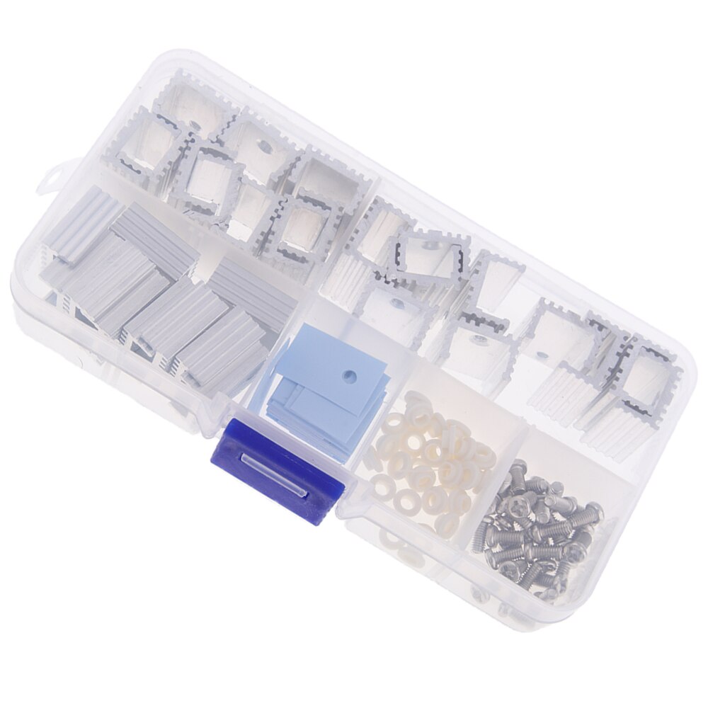 Kits de dissipateur de chaleur à Transistor de carte de développement ailettes de refroidissement pour TO-220