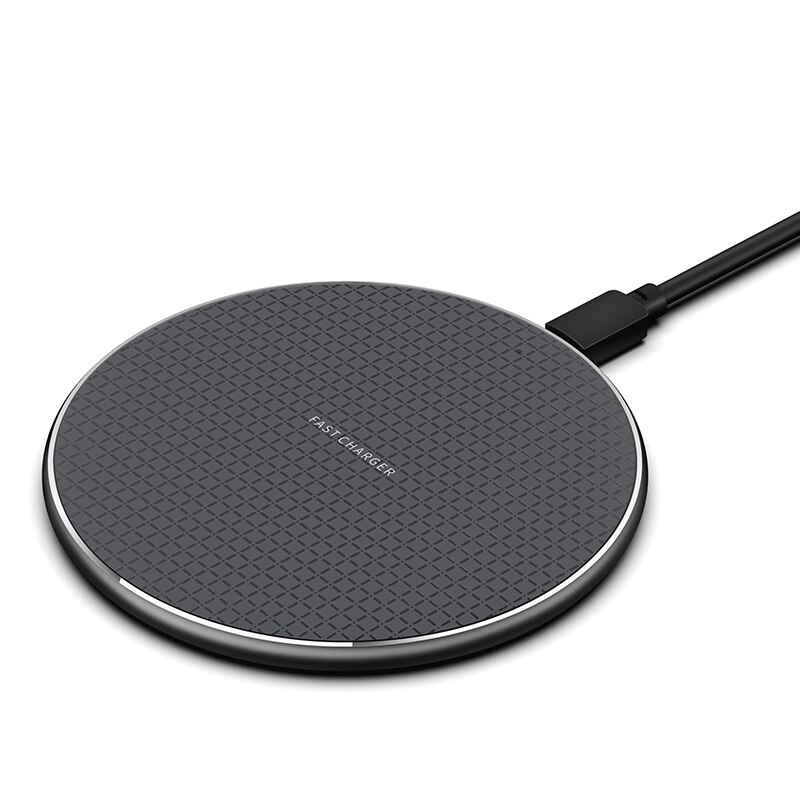 Wireless Charger For Blackview BV9500 plus BV9600 BV9700 BV9800 BV9900 BV6800 BV5800 pro Qi Fast Charging Pad Phone Accessory: Black