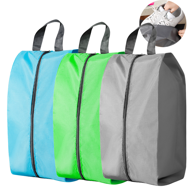 Staubdichte Schuhe Aufbewahrungstaschen Reise tragbare Nylon Schuhe Tasche mit stabilem Reißverschluss Beutel fallen wasserdichte Tasche Schuhe Organizer