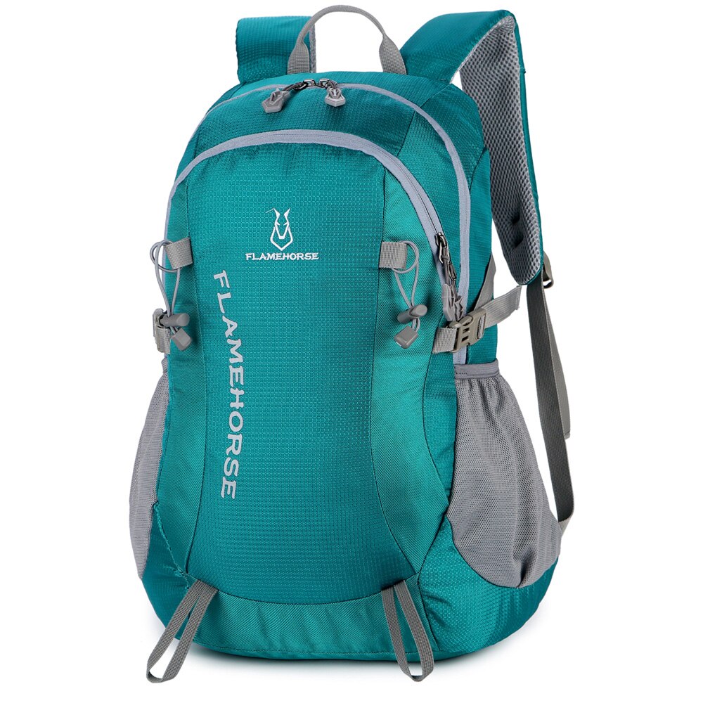 30L Lightweight Hiking Backpack Waterproof Outdoor Sport Camping Climbing Cycling Travel Backpack Daypack Bag Men Women Bag: Teal