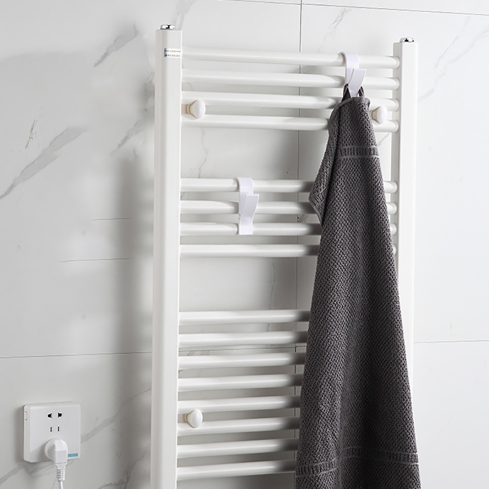 Radiator Rail Sjaal Verwarmde Handdoek Houder Kleding Haken Hoed Hangers Jas Badjas Voor Keuken Opslag In De Badkamer Accessoires