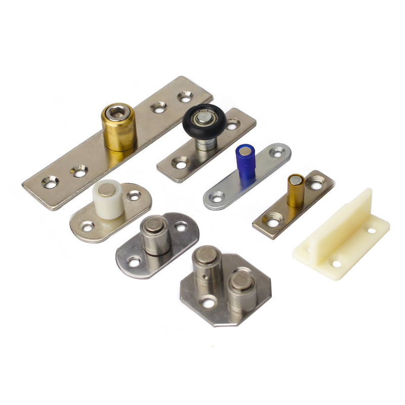 1 pz posizionatore per porta scorrevole pieghevole porta in legno guida inferiore puleggia porta scorrevole fermaporta guida fermaporta mobile localizzatore