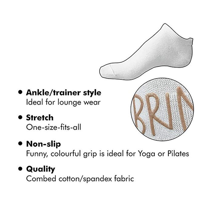 If You Can Read This Bring Me A Beer Anti-slip Letter Stretchy Soft Ankle Socks