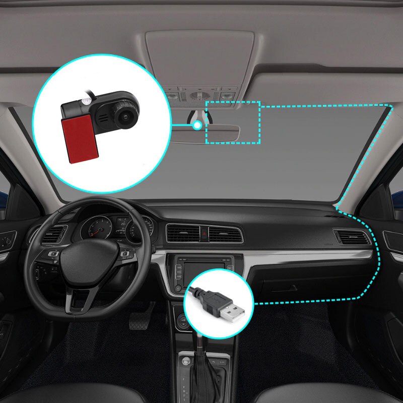 Full HD Dash Cam Dvr Dash 1080P Camera Car DVR ADAS Dashcam android Car recorder dash cam Night Version HD 1080P Auto Recorder