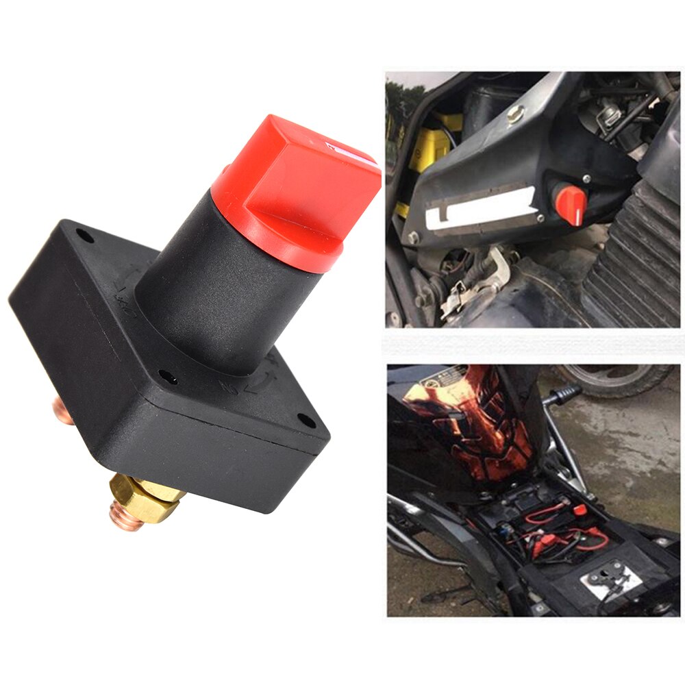 Battery Disconnect Switch Battery Isolator Master Switches Power Cut Off Switch for Marine Boat Car Vehicles