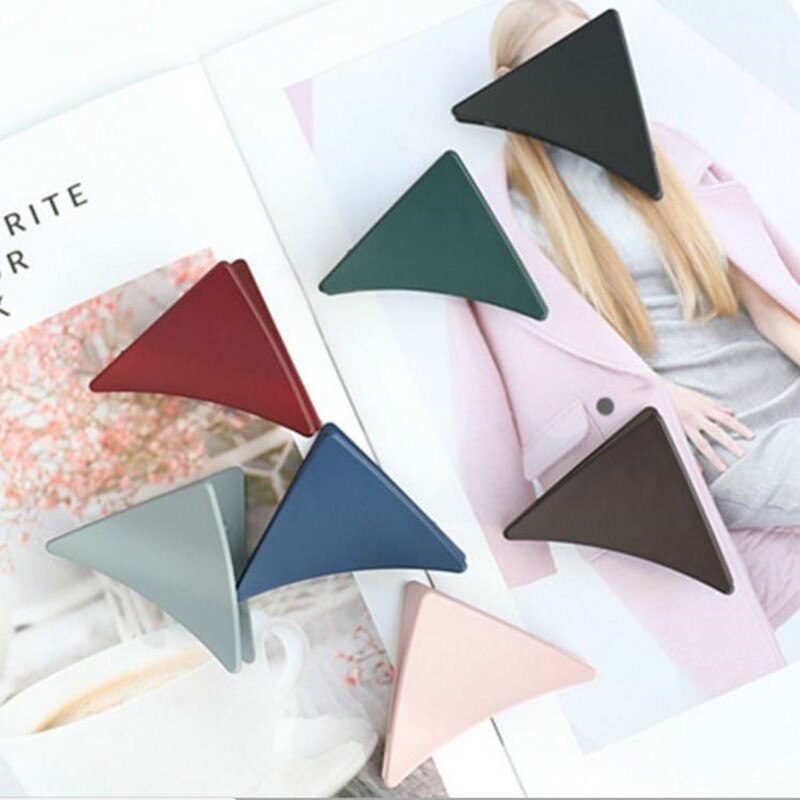 1 PC Women Hair Claw Crab Clamp Girls Plastic Large Ponytail Clip Pure Color Hairpin Claws Clamp Headwear Hair Accessories