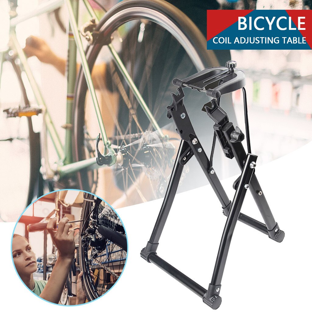 Bike Holder Reparatie Stand Verstelbare Hoogte Sport Parking Rack Monteur Vloer Display Fiets Onderhoud Holding Ringen #2