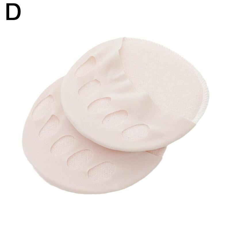 Vijf Tenen Voorvoet Pads Vrouwen Hoge Hakken Half Inlegzolen Inserts Absorbeert Teen Likdoorns Voet Pijn Care Eelt 1 Paar Shock pad Soc M5i6: D