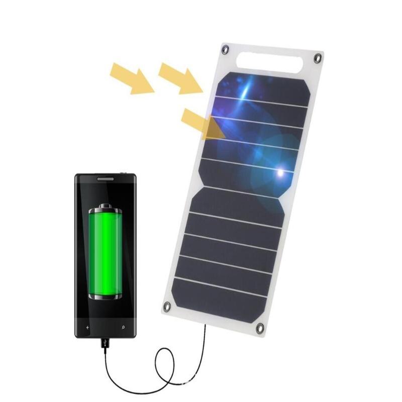 10W 6V Portable Solar Power Panel Usb Lader Outdoor Mobiele Telefoon Emergency Charger Voor Camping Wandelen Solar Power levert