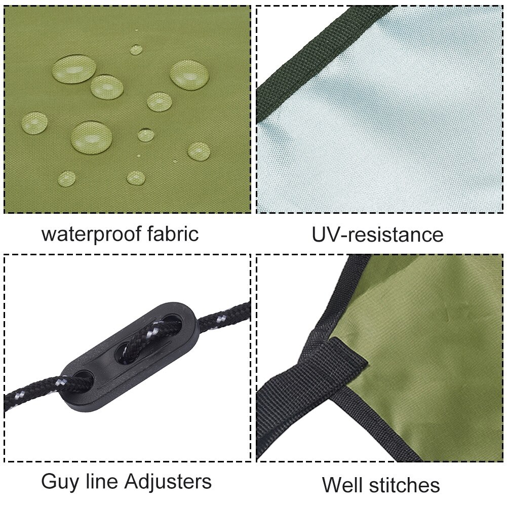 Car Trunk Camping Tent Sunshade Waterproof Portable Car Side Awning Rooftop Sun Shelter Shade for Canopy Outdoor Travel Hiking