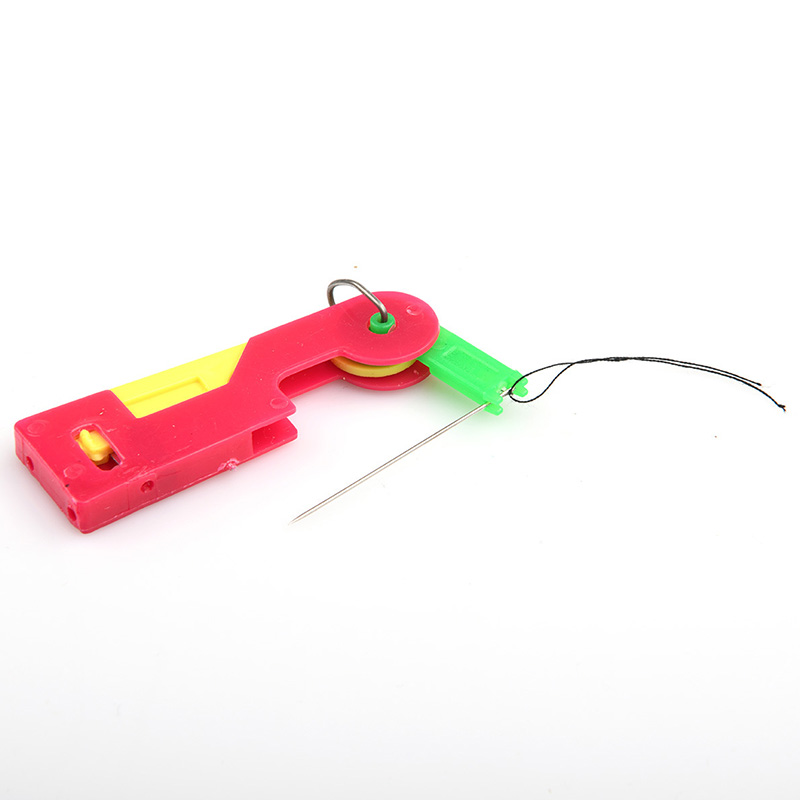 2pcs Use Tool Automatic Needle Threader Stitch Insertion Tool Elderly Guide Needle Easy Device Automatics Thread Sewing Supply