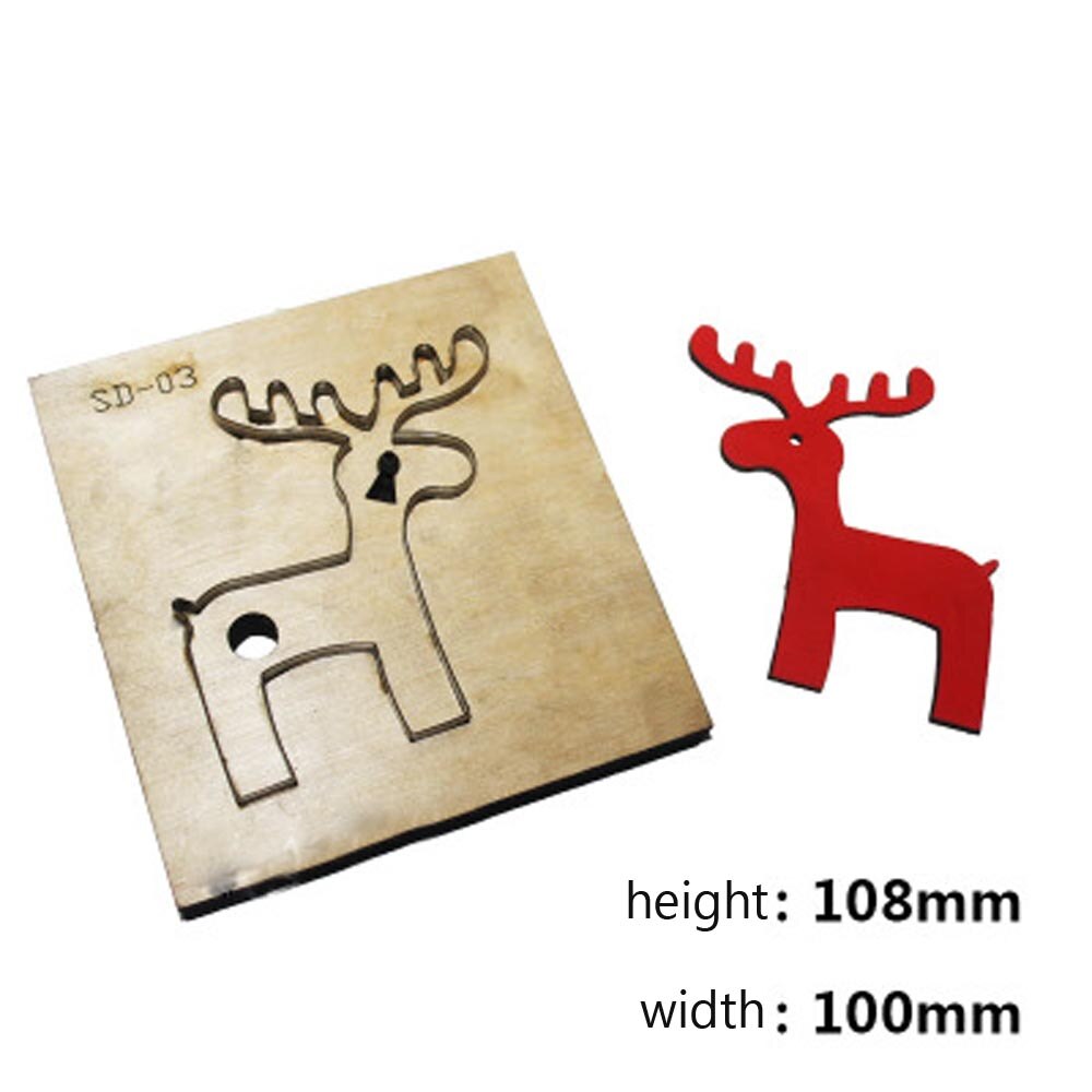 DIY patch work die cut knife mould leather craft template cutter hand tool: Light Green