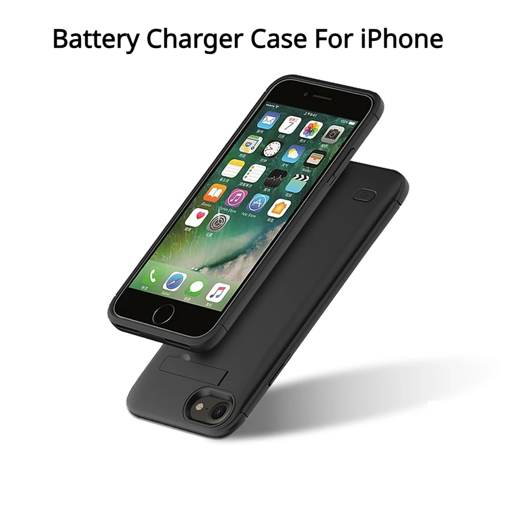 Custodia per caricabatteria per iPhone 6 6S 7 8 Plus SE 2020 custodia di ricarica per iPhone X Xs XR 11 12 Pro Max Power Bank portatile 6200mAh