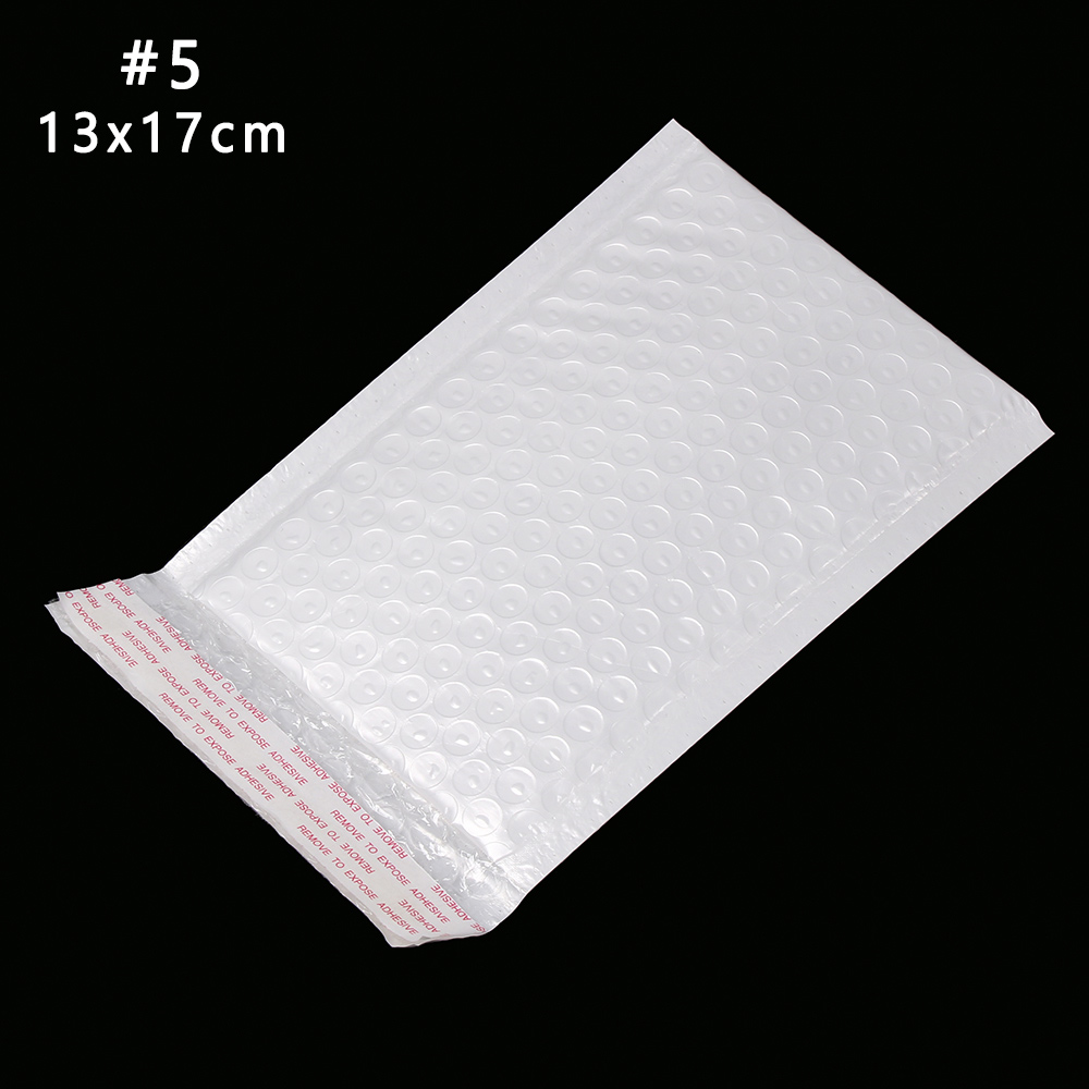 8 Maat 10 Stks/pak Van Verschillende Specificaties Wit Schuim Envelop Foam Folie Kantoor Verpakking Envelop Vochtwerende Trillingen Tas: 13x17