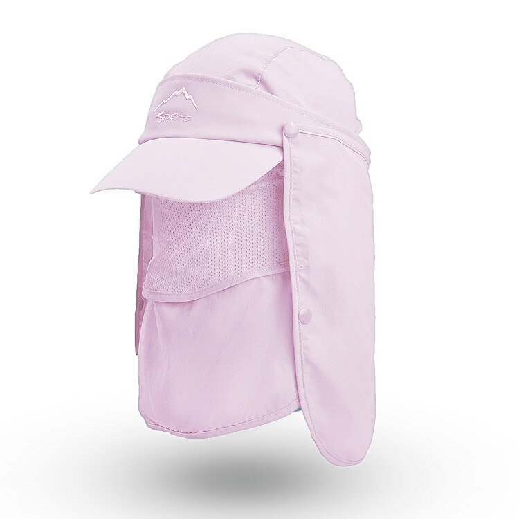 Gorra de pesca al aire libre para hombre, gorra de béisbol de secado rápido, anti ultravioleta, protector solar: Azul cielo