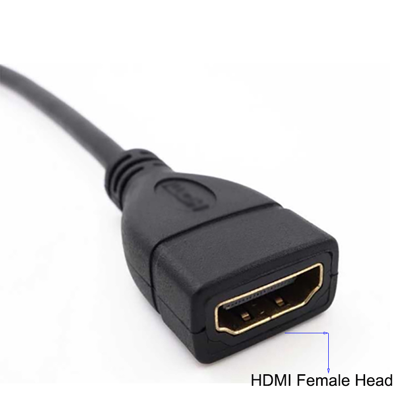 1Pcs HDMI Male And Female Extension Cable 1.4 Version High-definition Video Adapter Extension Prolongate Connector 0.5m/1m/2m/3m