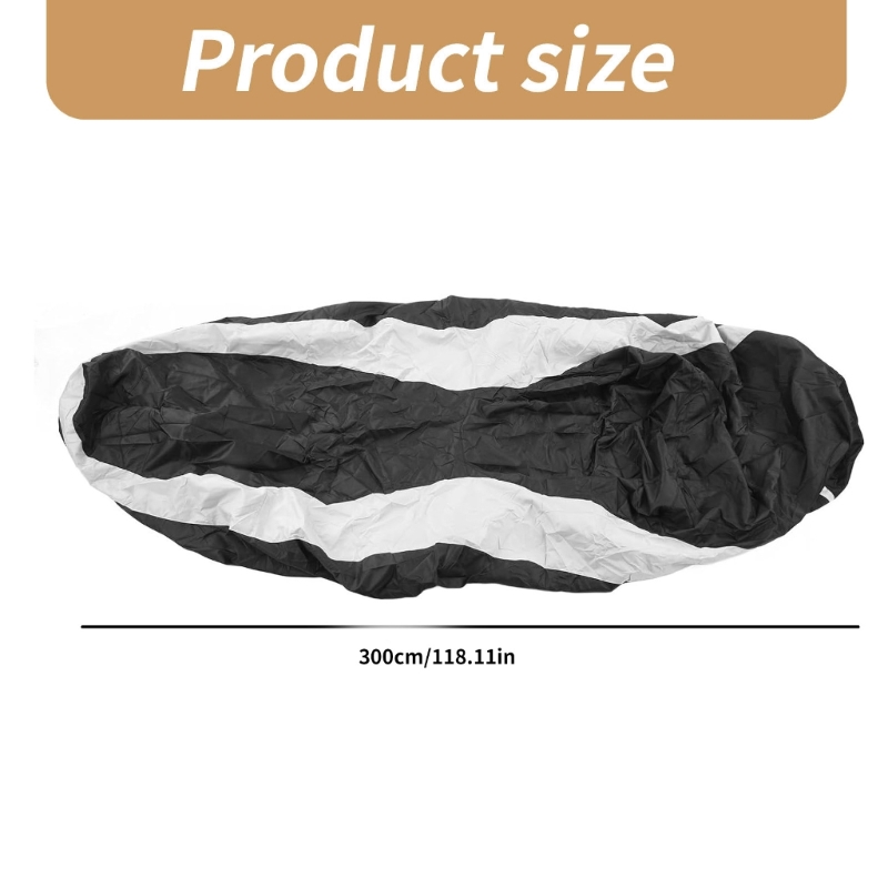 Anhängerschutz für Wasserfahrzeuge aus Oxford-Stoff, wetterbeständige Abdeckung für sterben Lagerung Freien, passend für