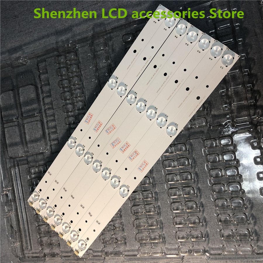 7Pieces/lot FOR Hisense LED43K260 43inchLCD TV backlight bar SVH420A86-4LED-REV07 3V 40.2CM