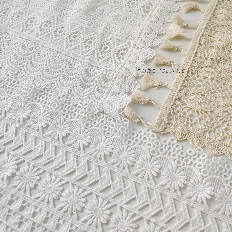 white lace placemat photo background cloth