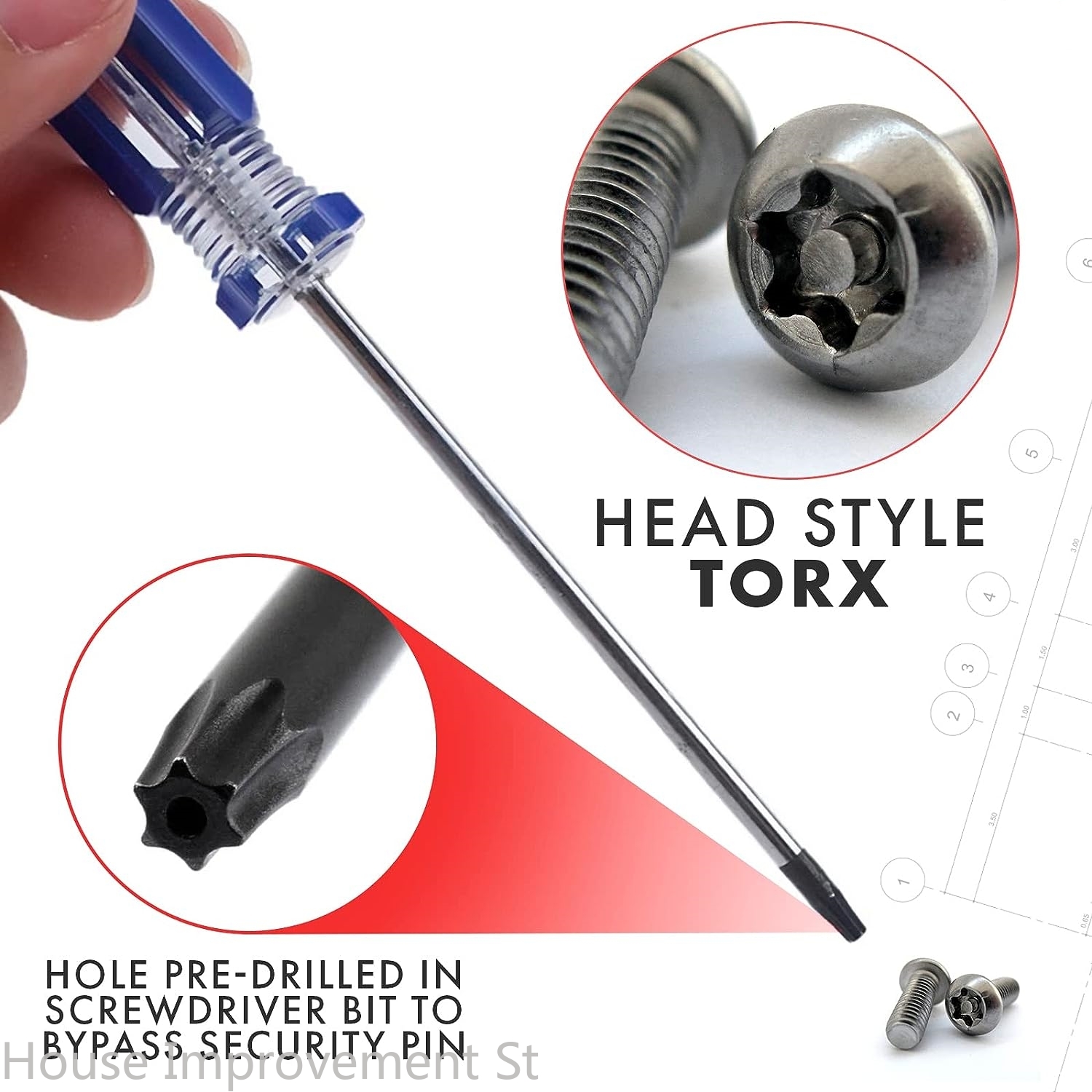 Kit de herramientas de reparación de destornilladores Torx T6 T8 T9 T10 para Macbook, portátil, HDD, PS5, PS4, PS3, Xbox One y Xbox 360 Reparación de controladores