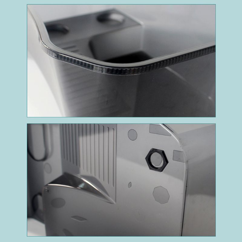 Open Amphibious Turtle Tank with Terrace,Reptile Vivarium Box Turtle Tortoise with Basking Ramp Aquarium Tank Breeding Food