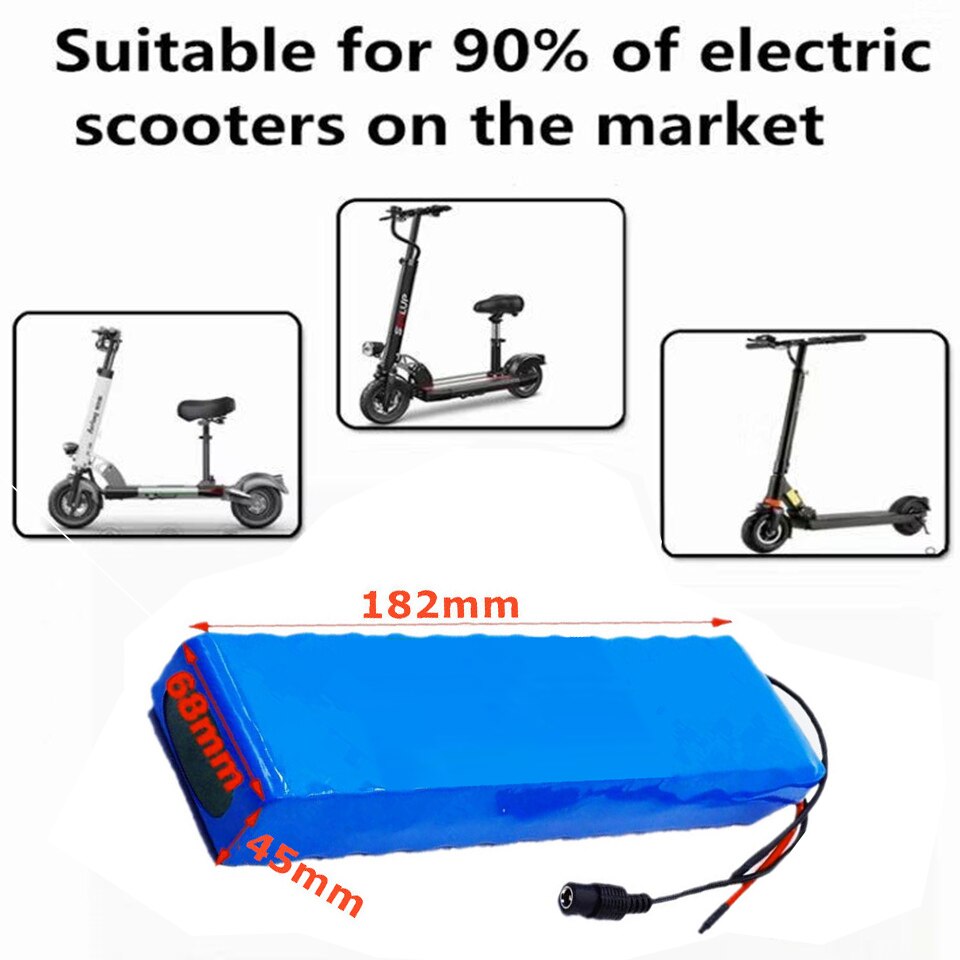 36V 30Ah 10S2P Battery ebike battery pack 18650 Li-Ion Battery 500W High Power and Capacity 42V Motorcycle Scooter