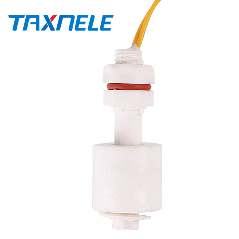 PP Liquid Water Level Sensor Horizontal Float Switch Down low pressure float switch Tank Pool Water Level Sensor 40cm wire