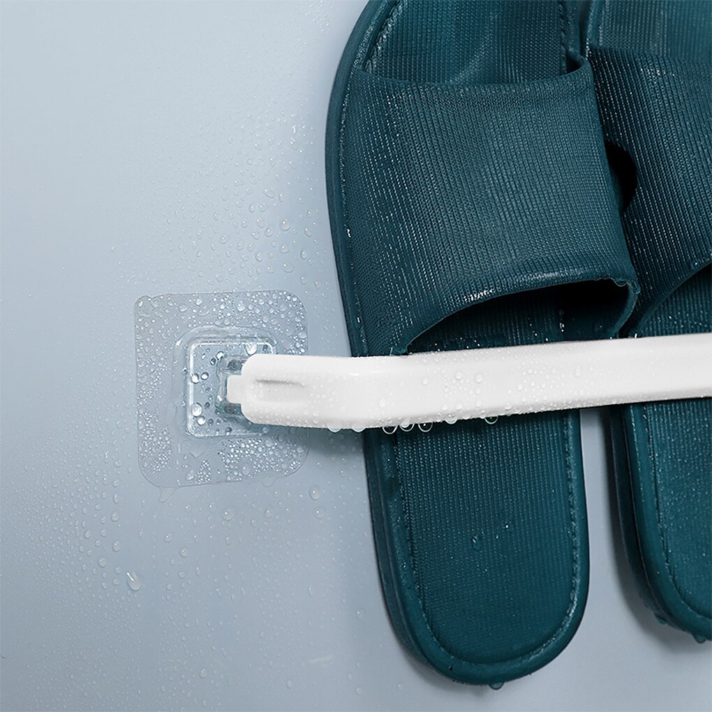 Recableght Kleverige Kapstok Rack Badkamer Hoed Robe Haken Voor Handdoeken Wandmontage Voor Keuken Slaapkamer Hanger Gereedschap Multi-functie