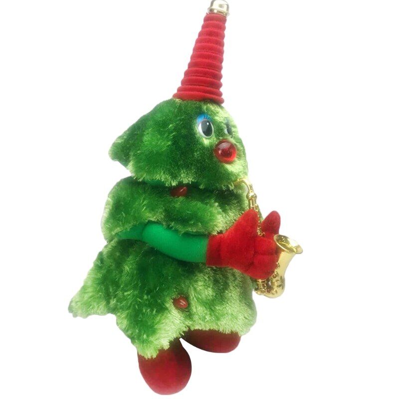 Christmas Santa Claus Musical Singing Dancing Moving Glowing Electric Toy M89C