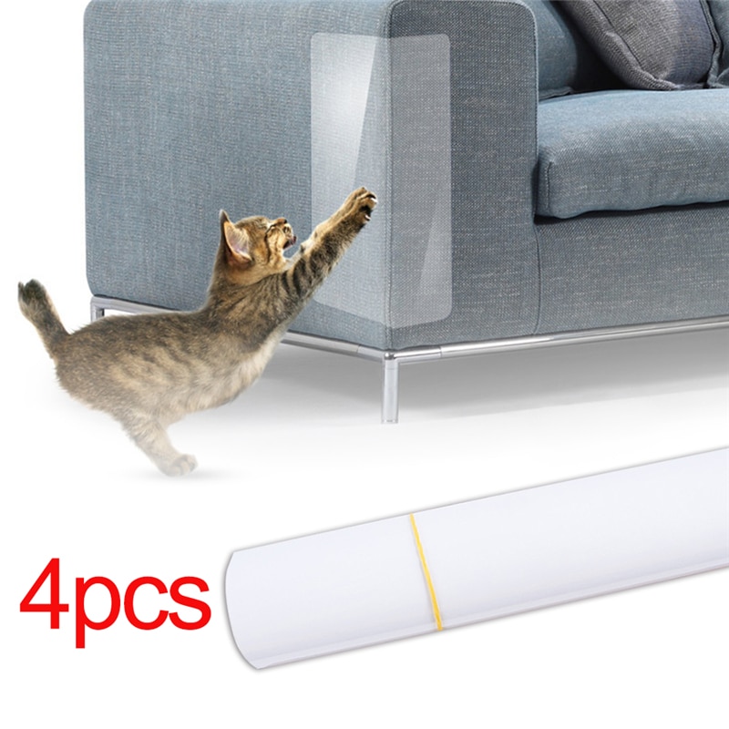 4Pcs Kat Scratch Guards Grote Meubels Sofa Muren Pet Couch Protector Cat Scratch Guard Shield Voor Lederen Sofa Couch deur