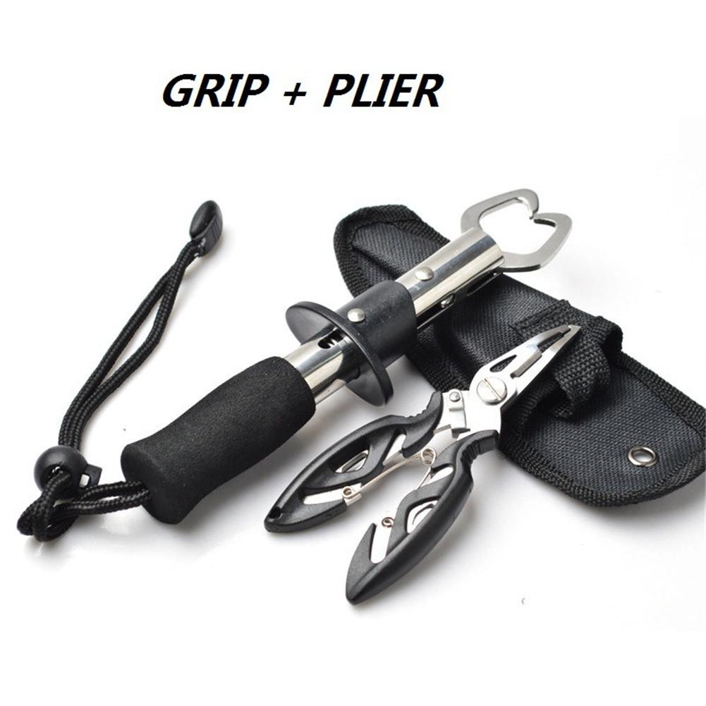 Power Cast Aluminum Fishing Pliers - Multifunction For Saltwater & Freshwater