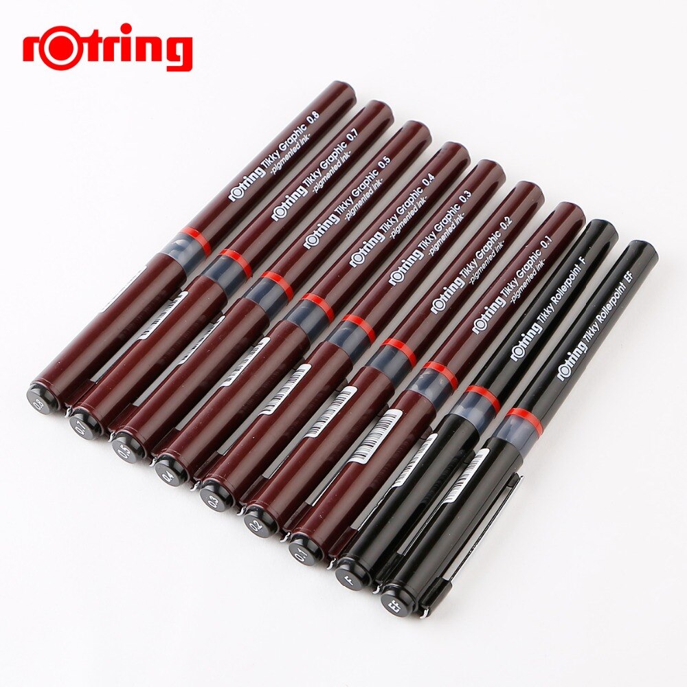 Rotring Tikky Graphic Pigmented Ink Sketch Pen Disposable