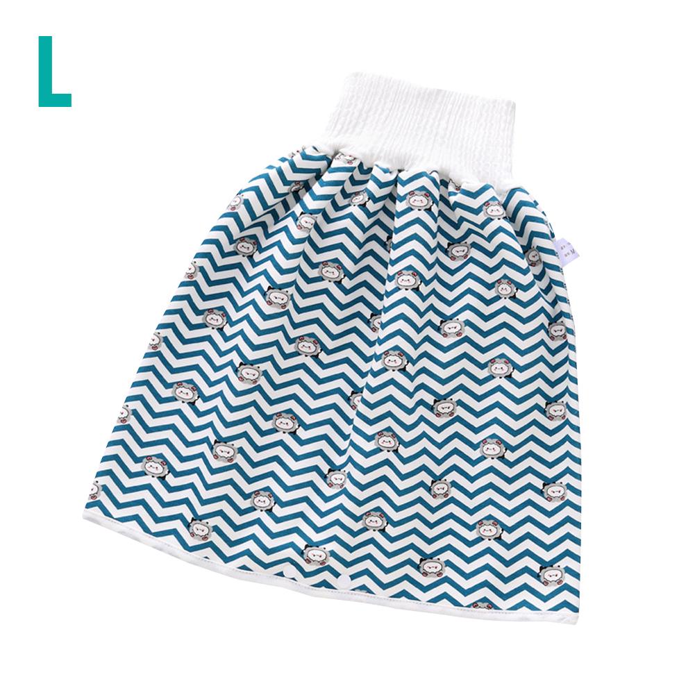 Baby Diaper Skirt Waterproof Leak-proof Diaper Training Pants Baby And Children Nocturia Artifact Cotton Washable Diaper Pocket: E2