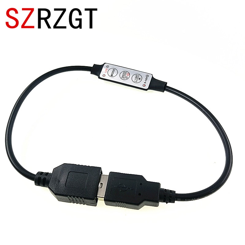 USB DC Connector LED Single Color Light Strip Cont... – Grandado