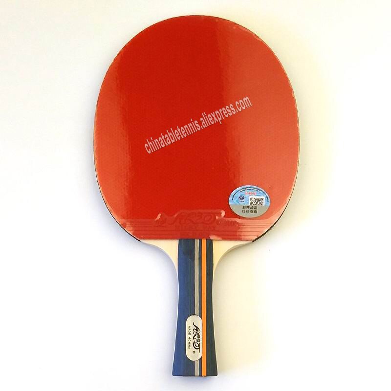 Raquette de Tennis de Table authentique Galaxy Yinhe 01B 01D, raquettes finies, boutons dans la raquette de sport, raquette de Ping-Pong