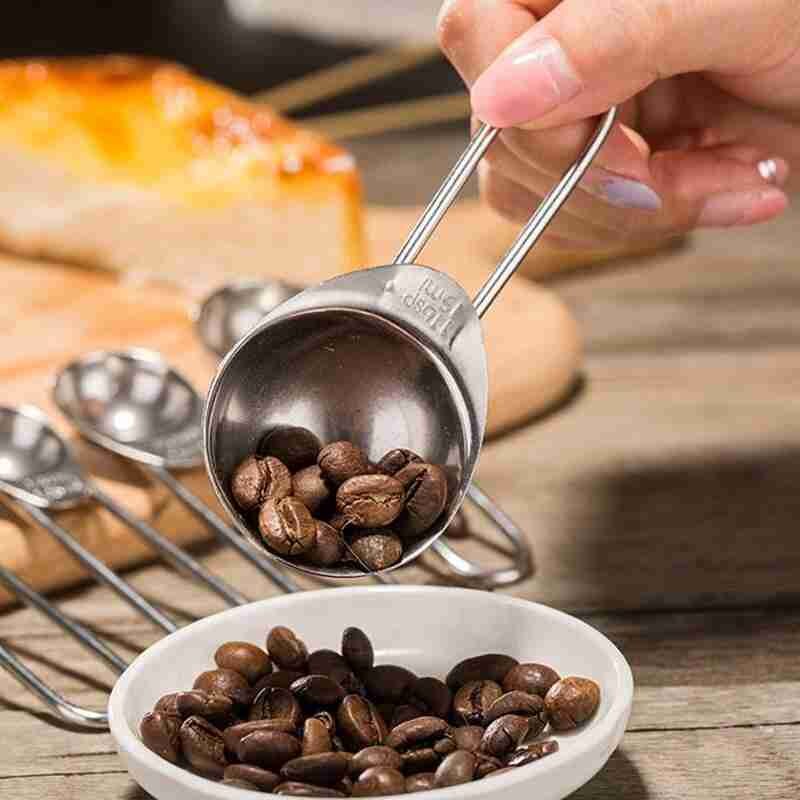 Measuring Spoons Stainless Steel Measuring Baking Spoons Cooking Cups Teaspoons Measuring Cooking Accessory