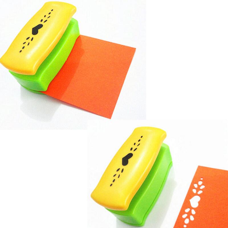 15 Style DIY Paper Printing Card Cutter Scrapbook Shaper small Embossing device Hole border Punch Kids Handmade Craft YH43