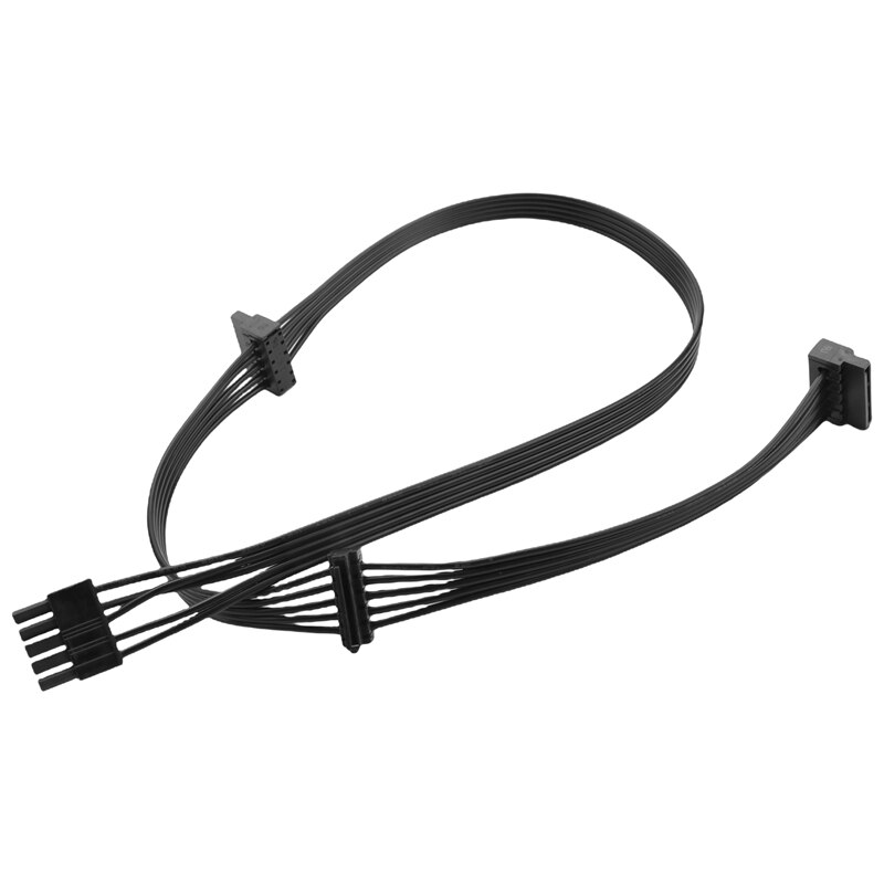 Câble d'alimentation pour Cooler Master V550 V650 V700 V750 V850 V1000 V1200, 5 broches 1 à 3 périphériques 4 broches Molex IDE 5P PSU