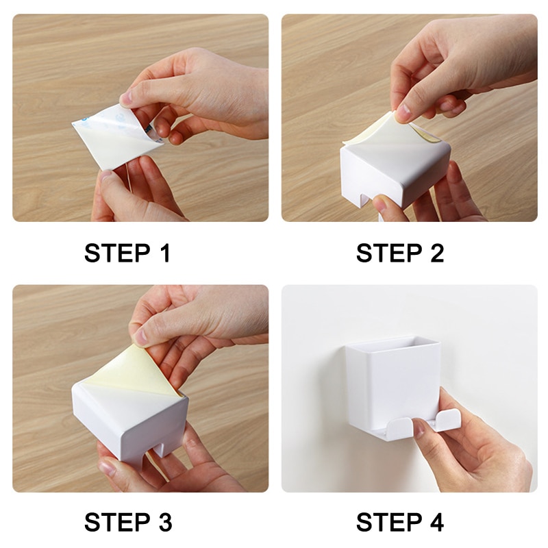 Fjernbetjening holder organizer opbevaring caddy smart tv holder hjemme vægbeslag  k888