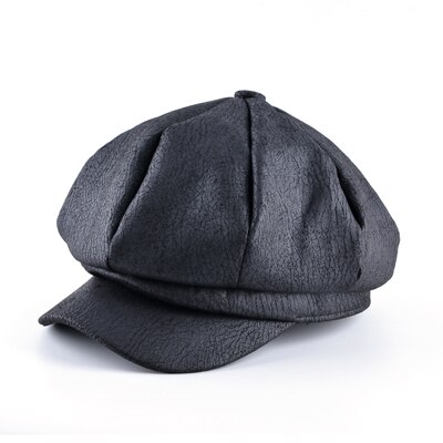 Krantenjongenshoed voor heren, vintage baret hoed achthoekige hoeden