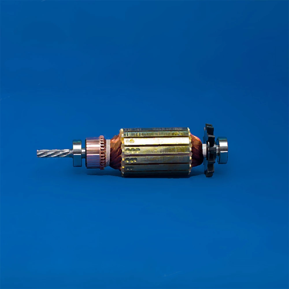 1pc Power Feed Armature Assembly ALSGS AL-310S ALB-310 AL-410 Table Feeder Accessories Speed Motor Rotor Milling Machine Parts