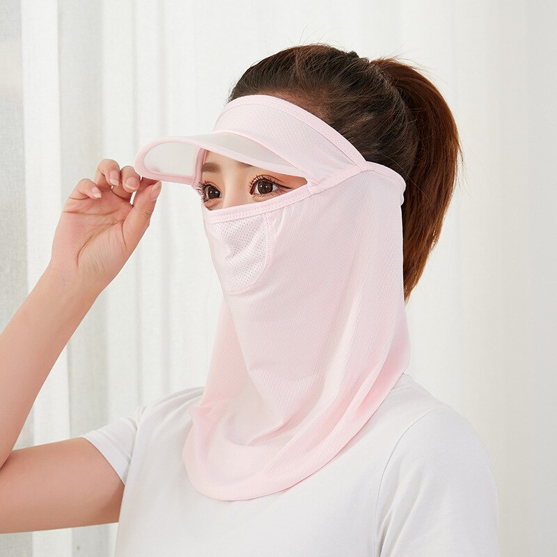 Women Sun Hat UV Protection Sun Hat Multi Function Outdoor Fishing Cap Sun Protection for Outdoor Gardening Hiking Cycling Hats: Light pink Sun Hat