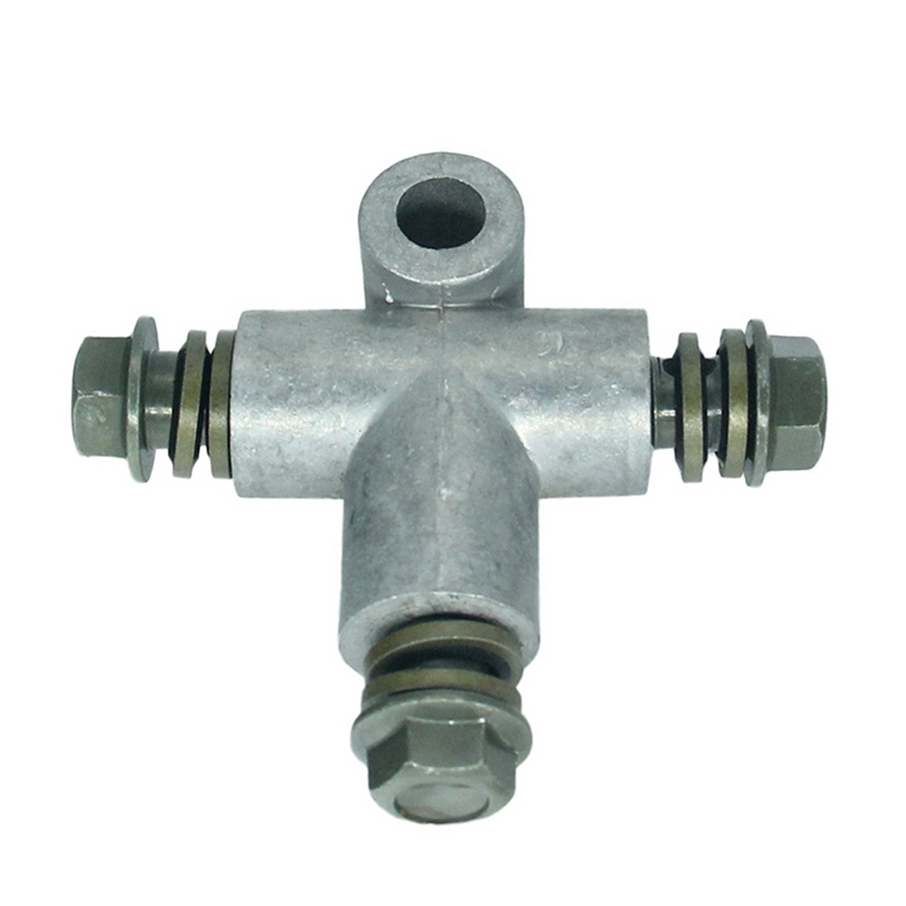 Tuyau Union moto Durable avec écrous courts raccord té connecteur 3 voies adaptateur frein hydraulique adapté pour système de freinage hydraulique