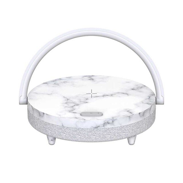 Youpin Ezvalo Draadloze Opladen Muziek Bureaulamp Drie-Speed Dimmen Bluetooth 5.0 Speaker Type-C Opladen Telefoon Houder: Type B