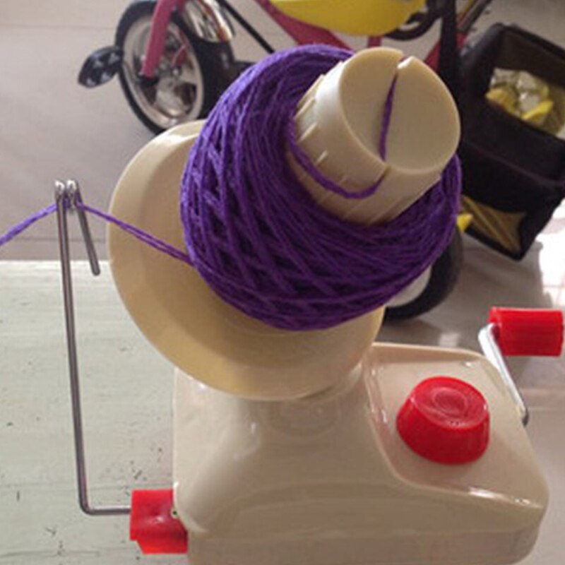 Household Manual Bobbin Winder, Hand Operated Yarn Fiber String Ball Winder Holder