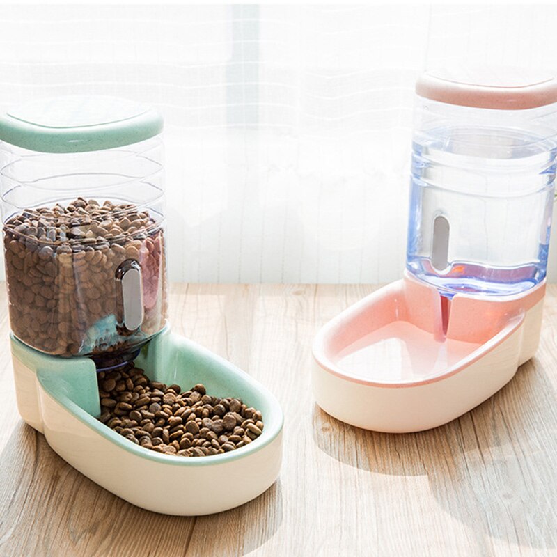 Pets Cats Dogs Automatic Waterer Water Dispenser 3.8 L or Food Feeder Pet Automatic Feeder MDJ998