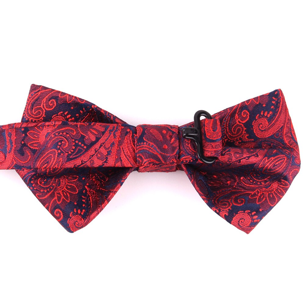 Pajarita de satén para hombre y mujer, pajarita de para novio, corbatas para adultos, de boda de Cachemira